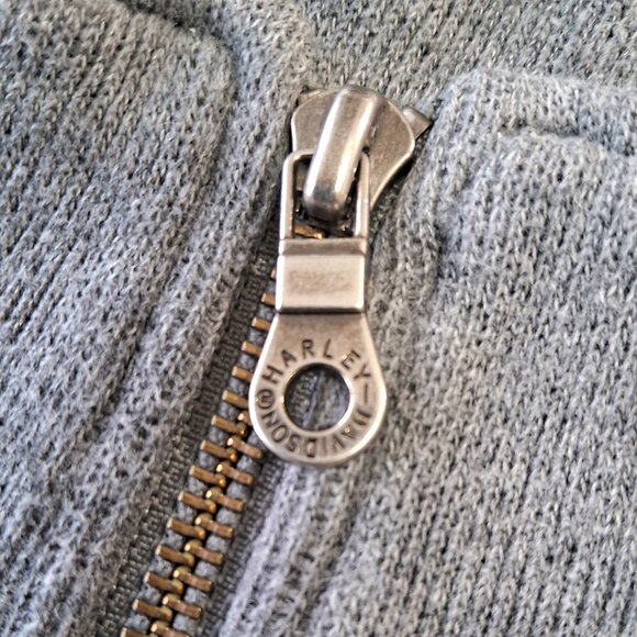 Harley-Davidson Quarter Zip Sweater - Picture 5 of 13